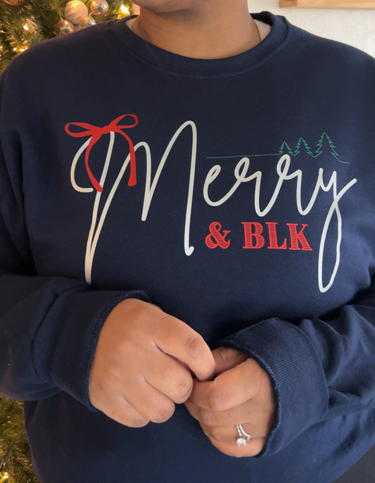 "Merry & BLK" Christmas Crew